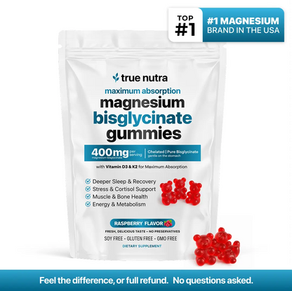 [First Order One-Time Bonus] Magnesium Bisglycinate Gummies