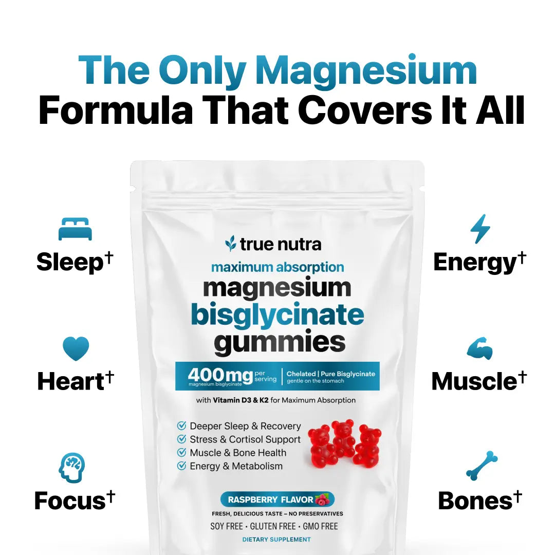 [First Order One-Time Bonus] Magnesium Bisglycinate Gummies