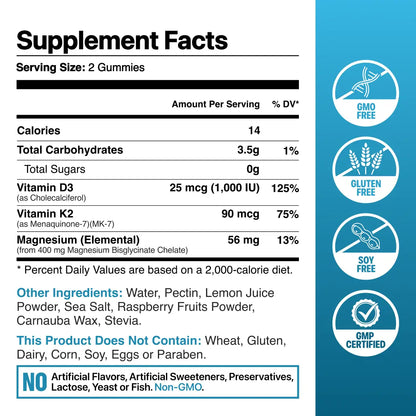 [First Order One-Time Bonus] Magnesium Bisglycinate Gummies