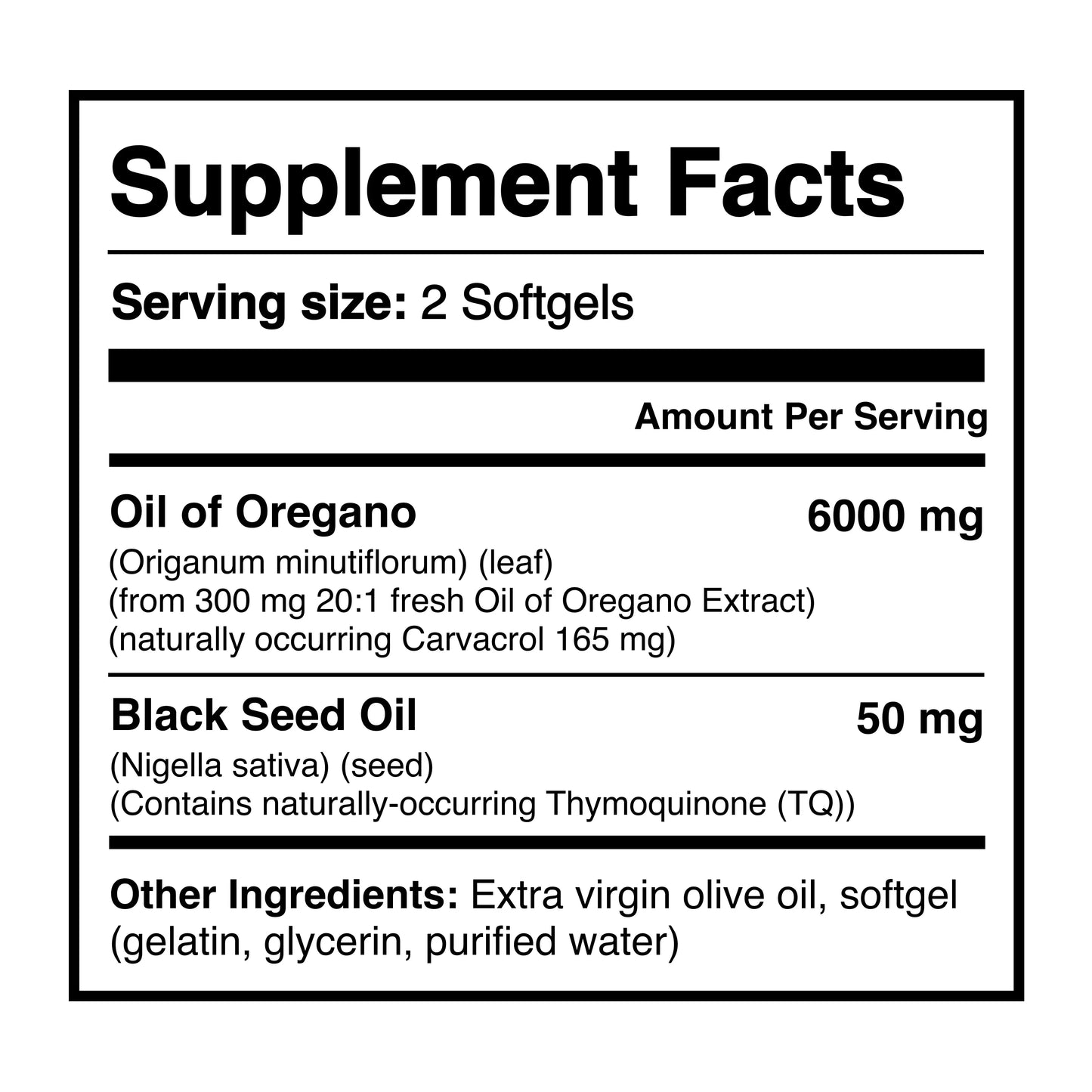 Oil of Oregano